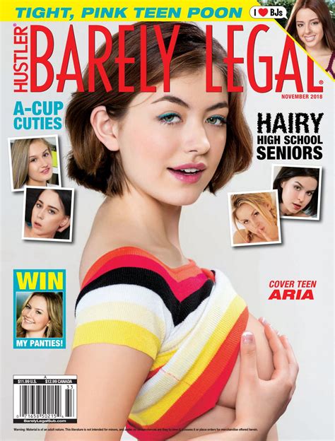 barely legal porn magazine|Hustlers Barely Legal Magazine 